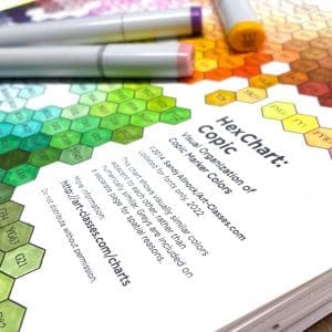 Copic Hex Chart