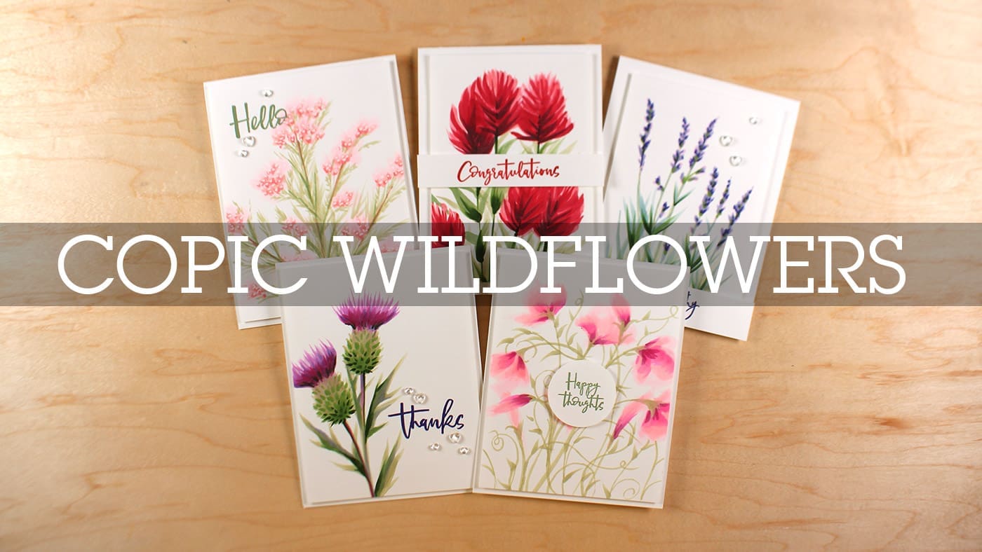 Mini Copic Class: Wildflowers I