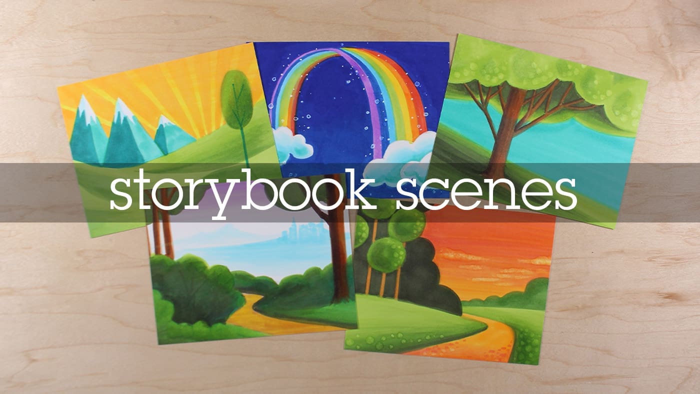 Mini Copic Course: Storybook Scenes
