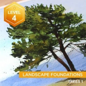 Landscape Foundations: Watercolor Trees I
