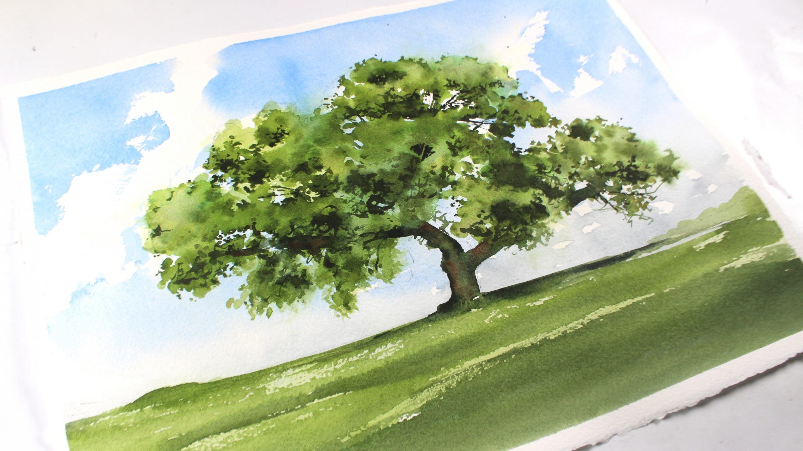 Landscape Foundations: Watercolor Trees I