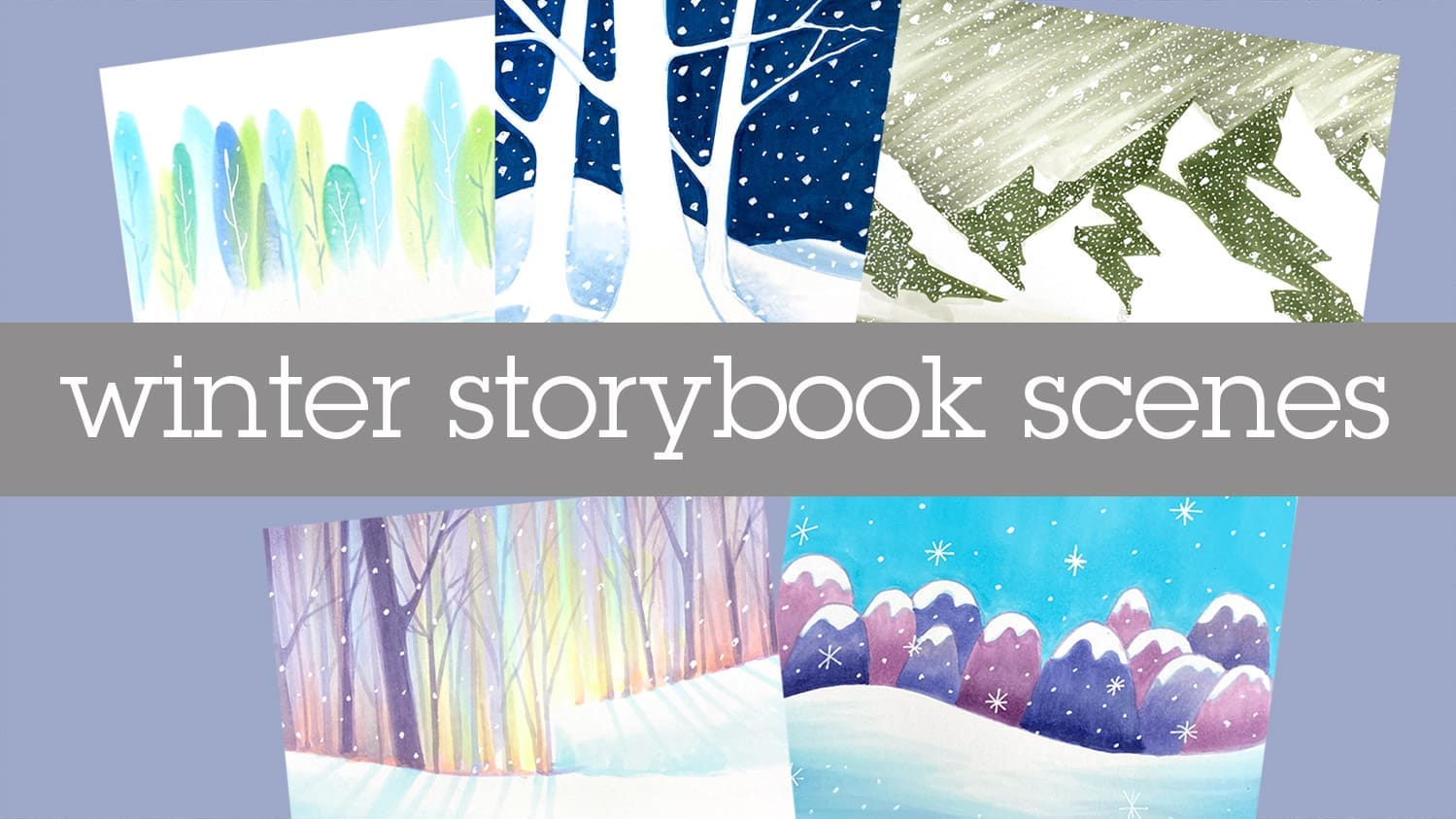Mini Copic Course: Winter Storybook