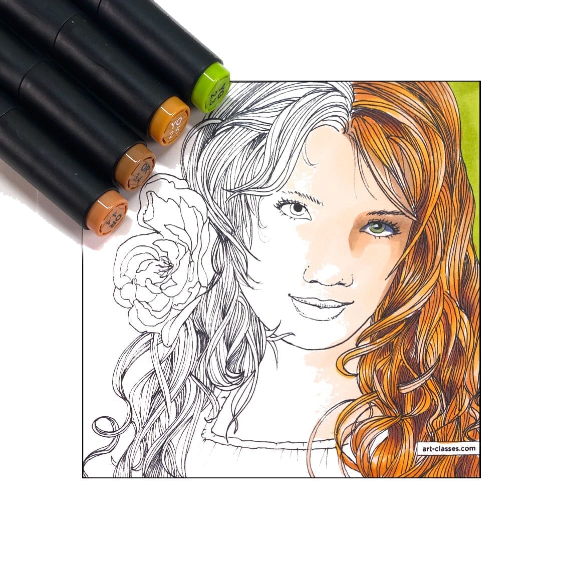 Printable: Human Rainbow - Fiona