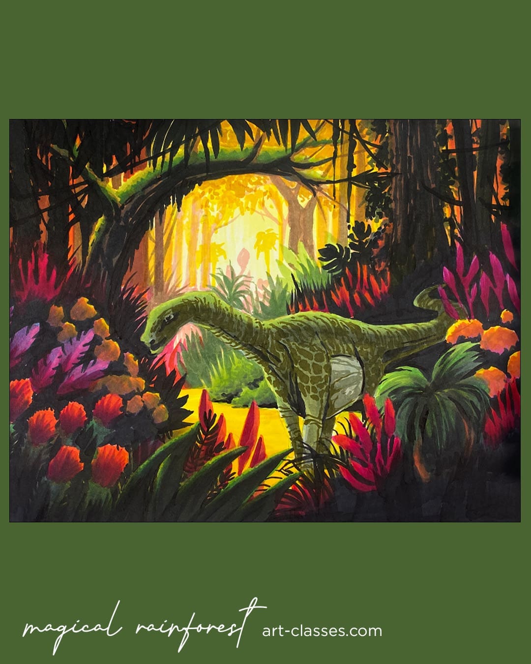 Magical Rainforest (Alcohol Markers) - Image 5