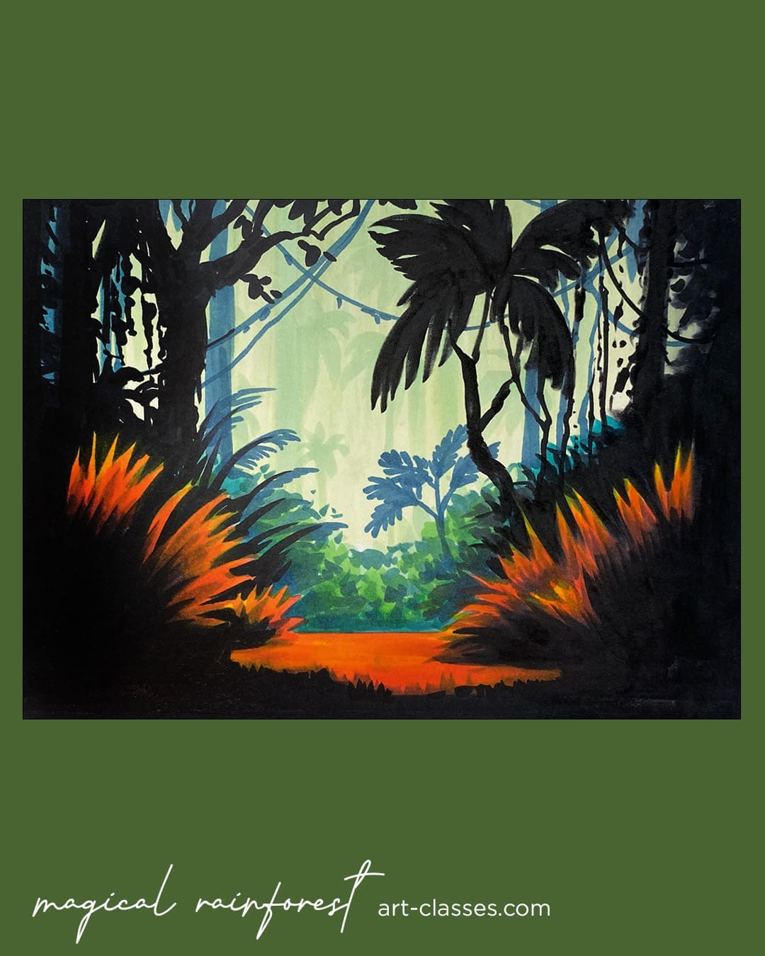 Magical Rainforest (Alcohol Markers) - Image 3