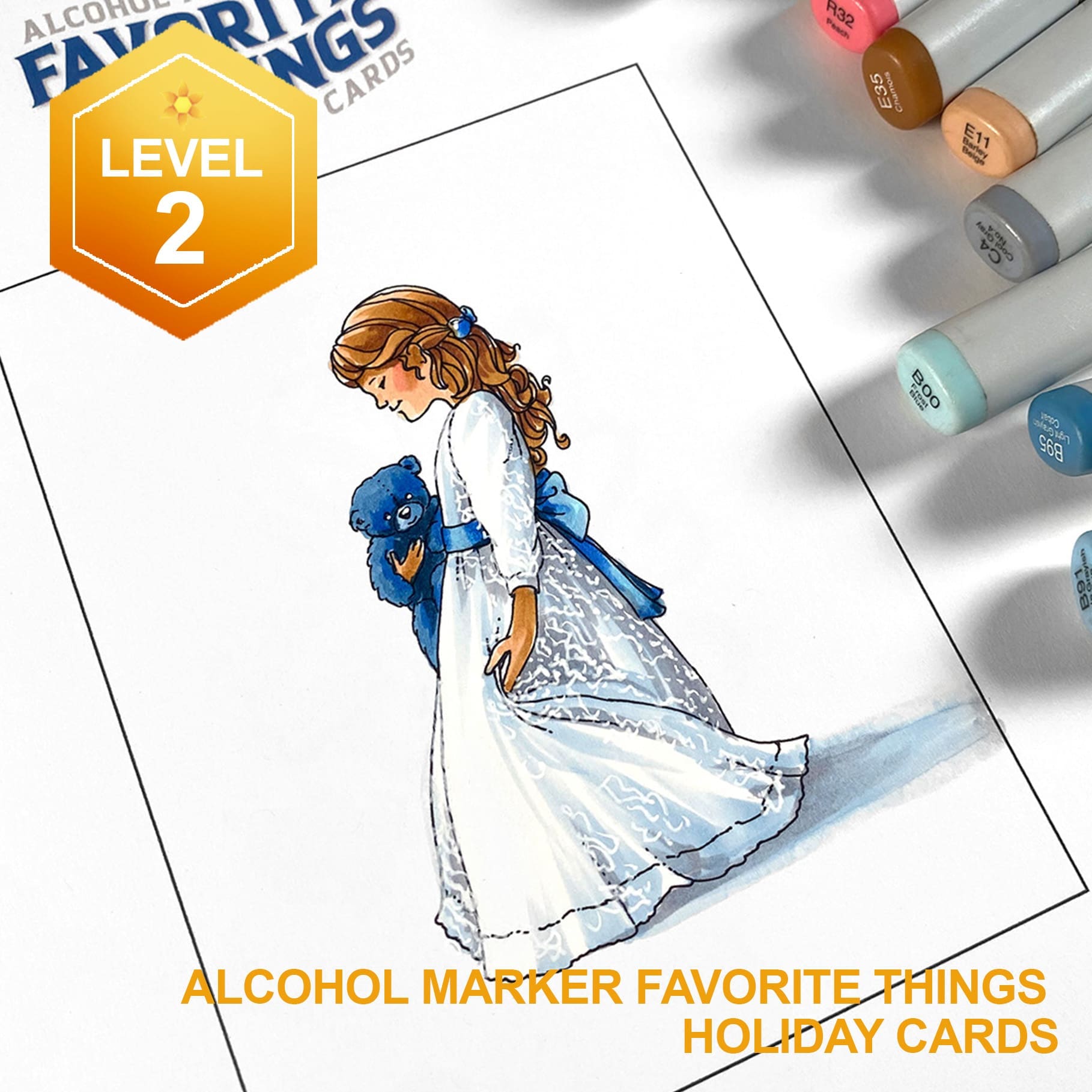 Alcohol Marker Favorite Things Holiday Cards - Image 5