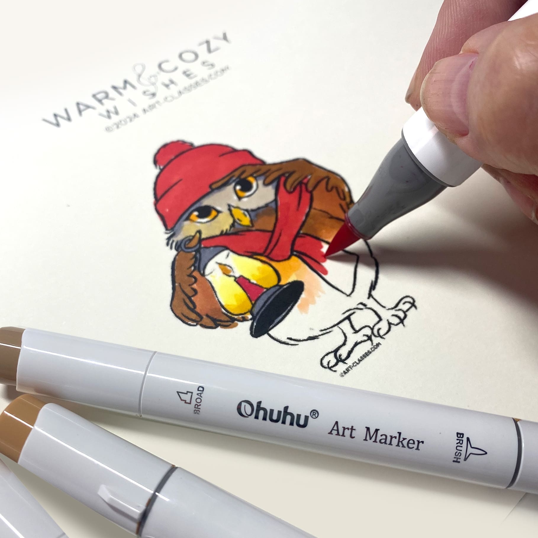 Warm & Cozy Owl Printable (without course)